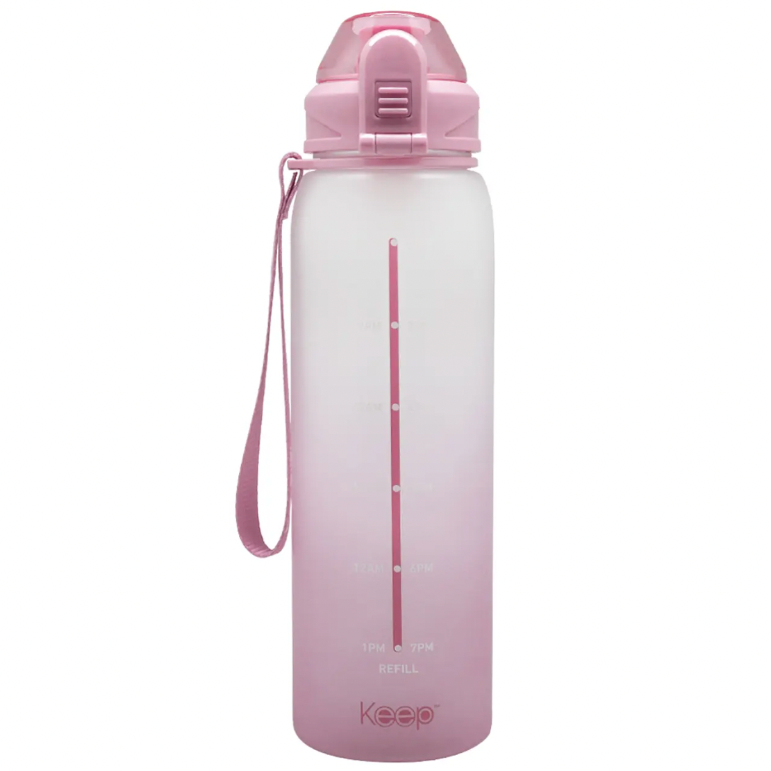 Botella Medidas Rubber 1 Litro Keep