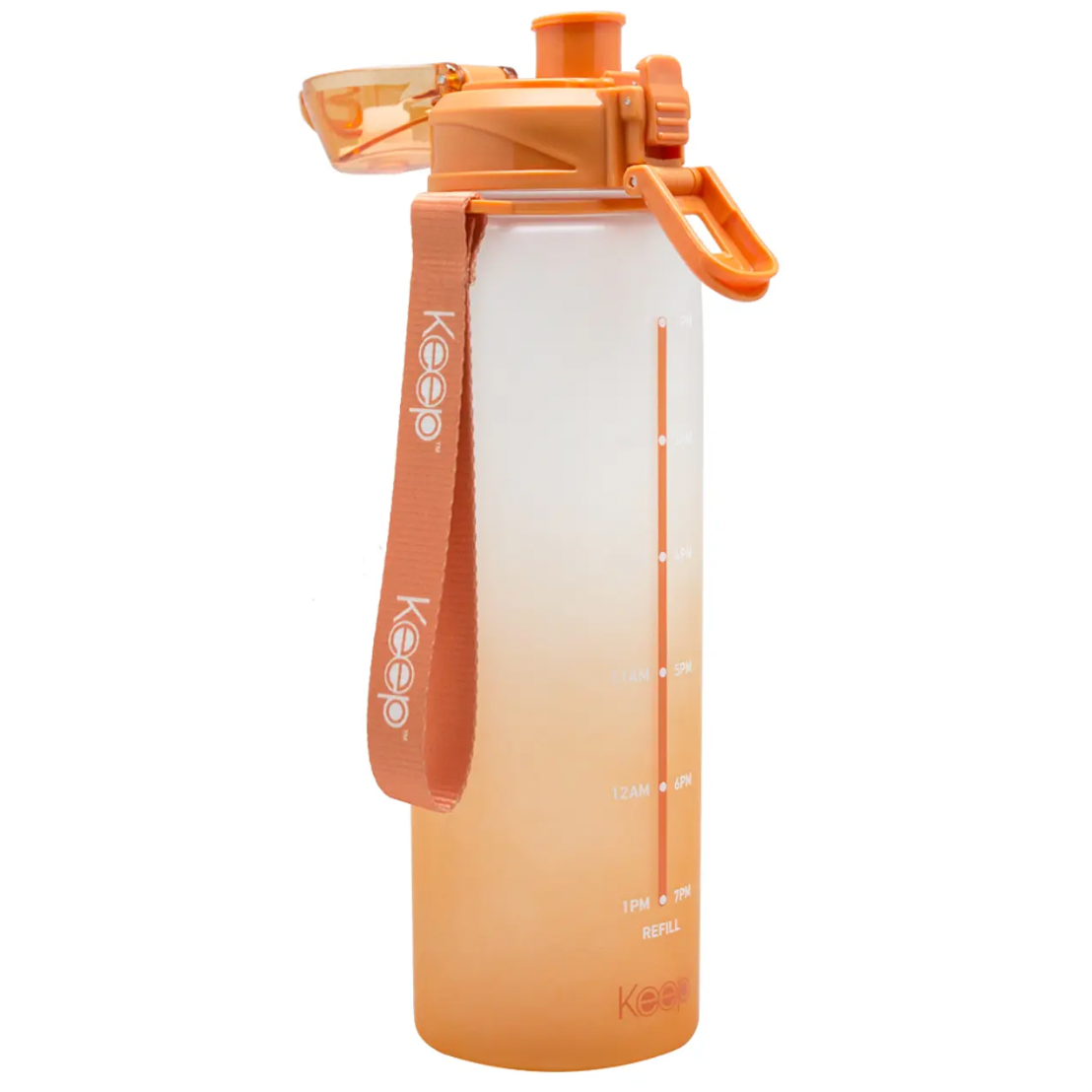 Botella Medidas Rubber 1 Litro Keep