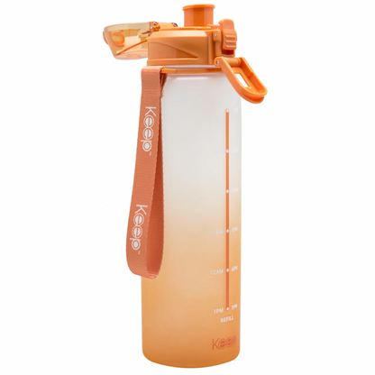 Botella Medidas Rubber 1 Litro Keep