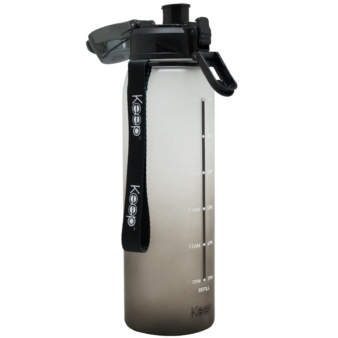 Botella Medidas Rubber 1 Litro Keep