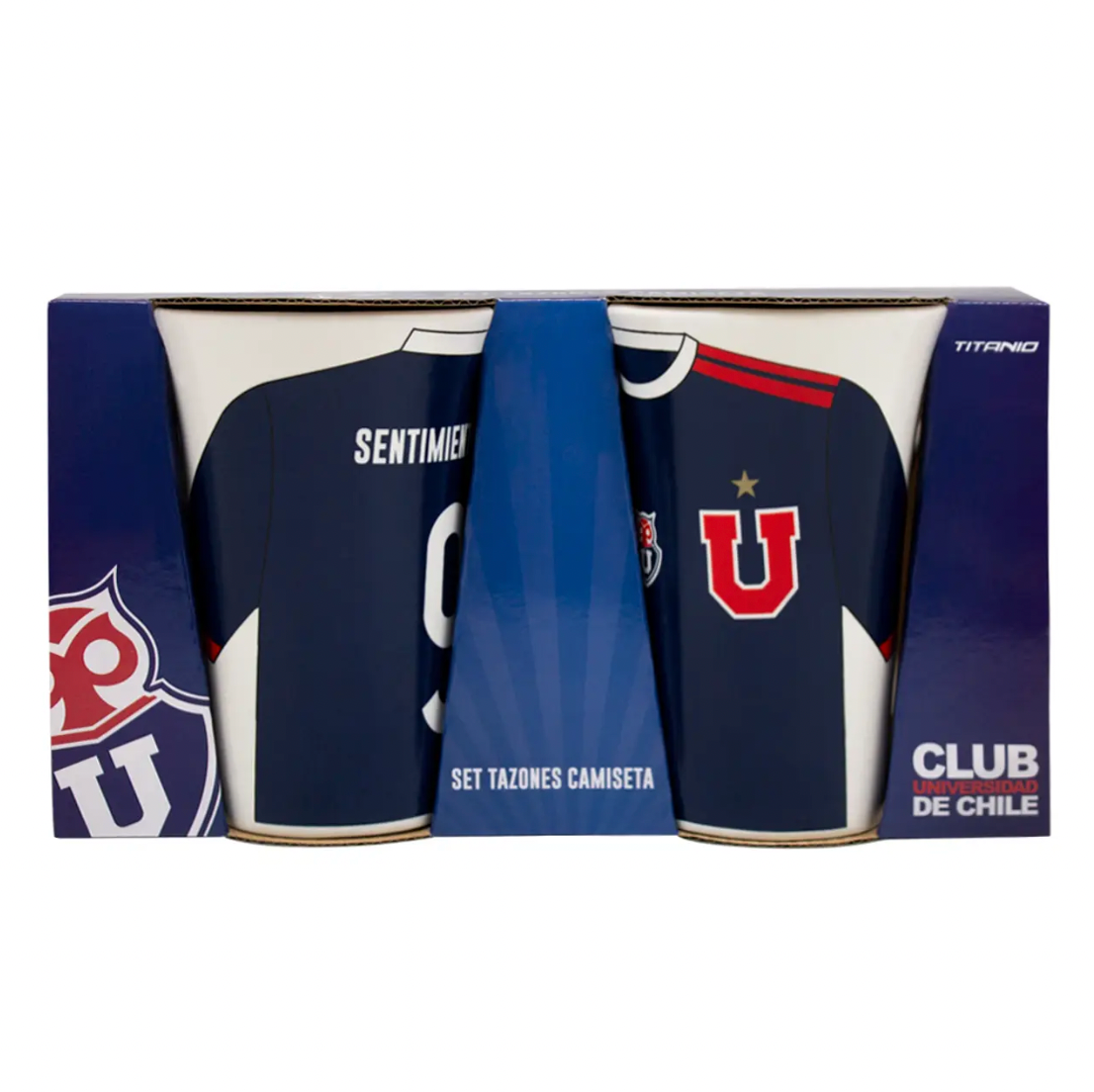 x Mayor Set 2 Tazones U De Chile