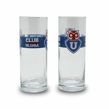 x Mayor Set 2 Vasos Pc U De Chile
