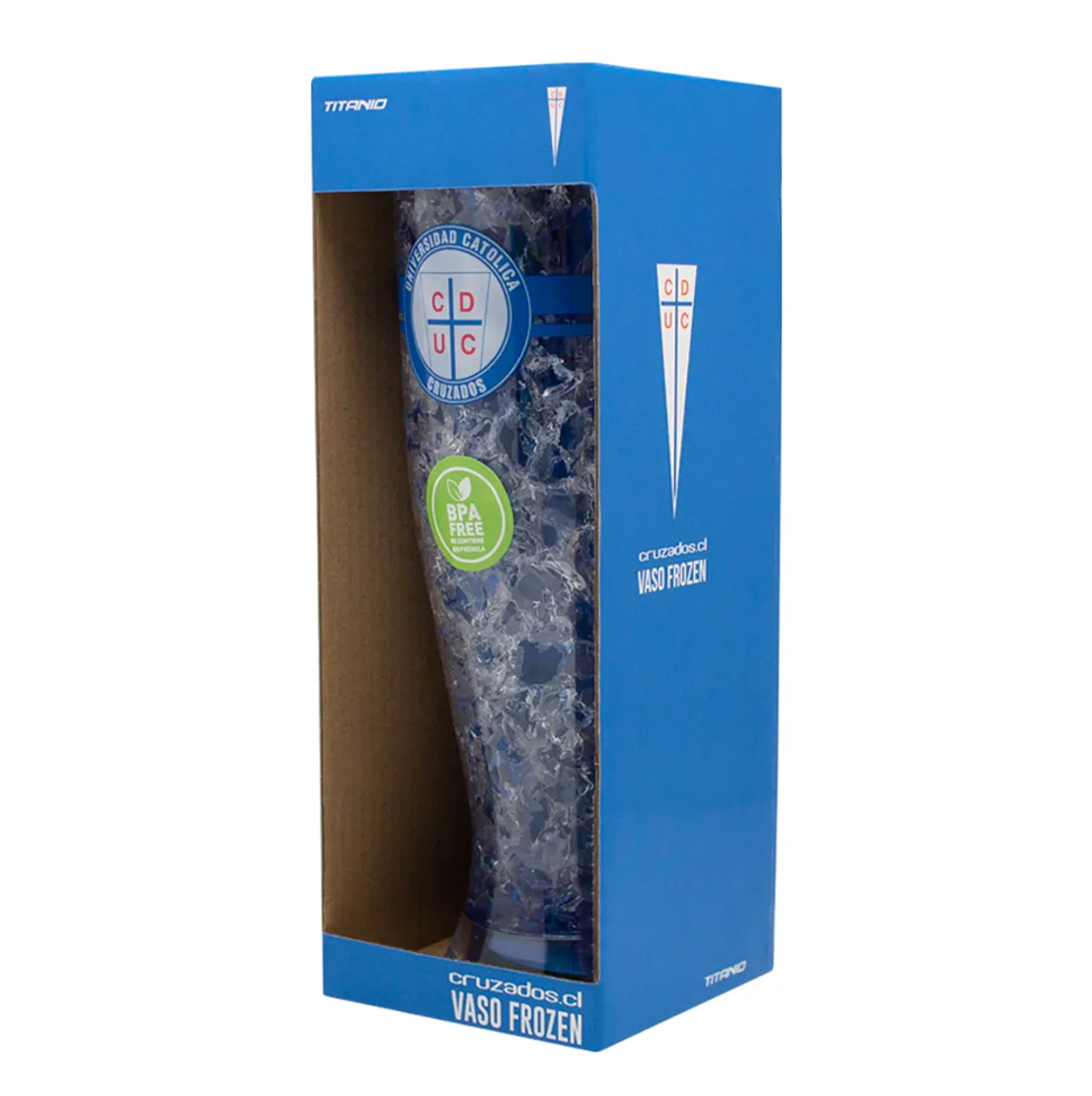 Vaso Frozen Gel 16oz U Catolica