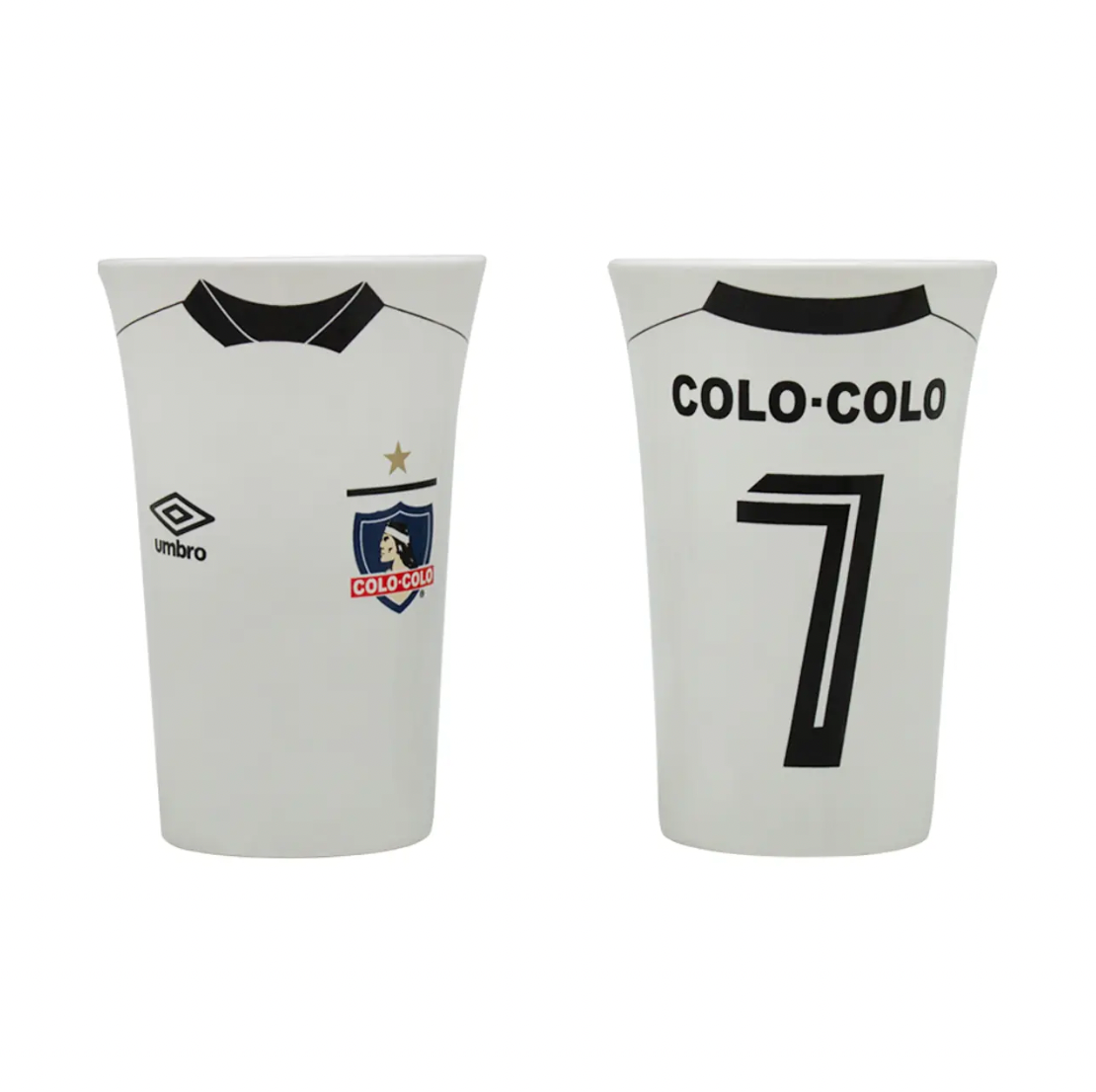 x Mayor Set 2 Tazones Colo Colo
