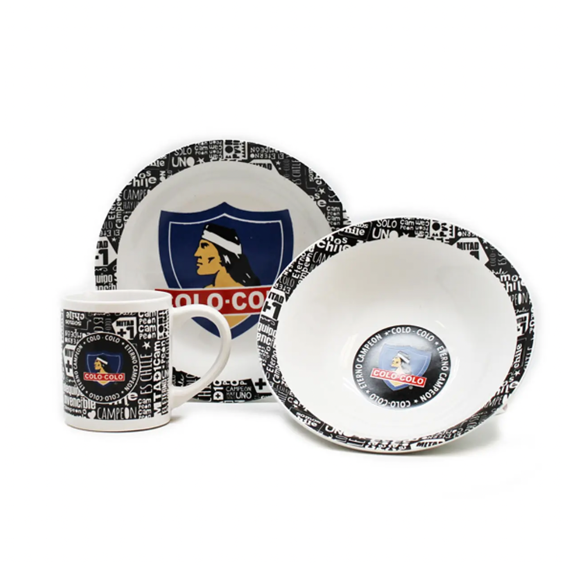 x Mayor Set Desayuno Colo Colo
