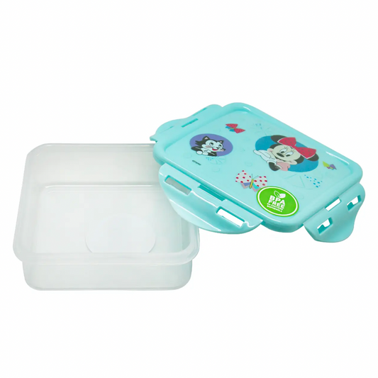 Hermetico Cuadrado 500ml Minnie mouse