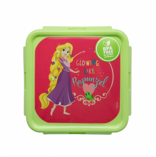 Hermetico Cuadrado 500ml Princesas Rapunzel