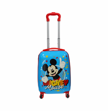 Maleta Infantil 4 Ruedas Mickey 16"