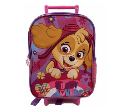 Mochila Con Ruedas Promo 13  Paw Patrol Niña