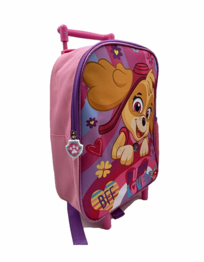 Mochila Con Ruedas Promo 13  Paw Patrol Niña