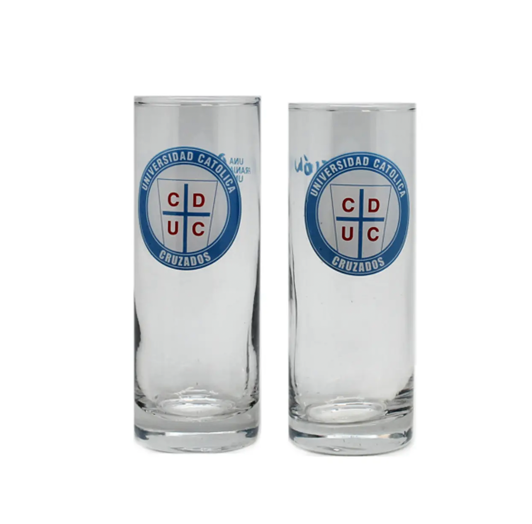 x Mayor Set 2 Vasos Pc U Catolica