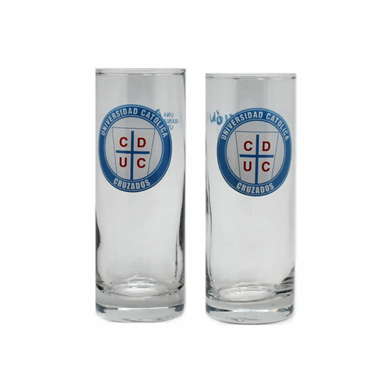 x Mayor Set 2 Vasos Pc U Catolica