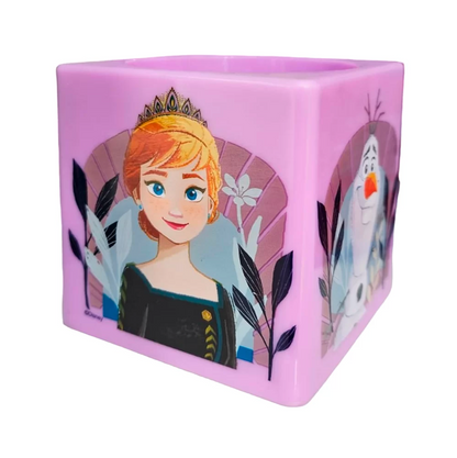 Tazon Cuadrado Plastico Frozen