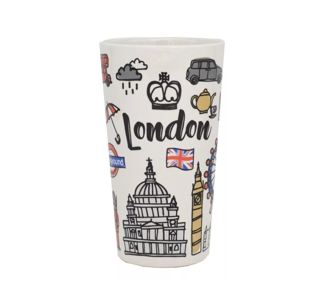 x Mayor Tazon Latte City Collection Glasso