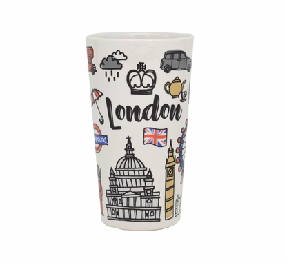 x Mayor Tazon Latte City Collection Glasso