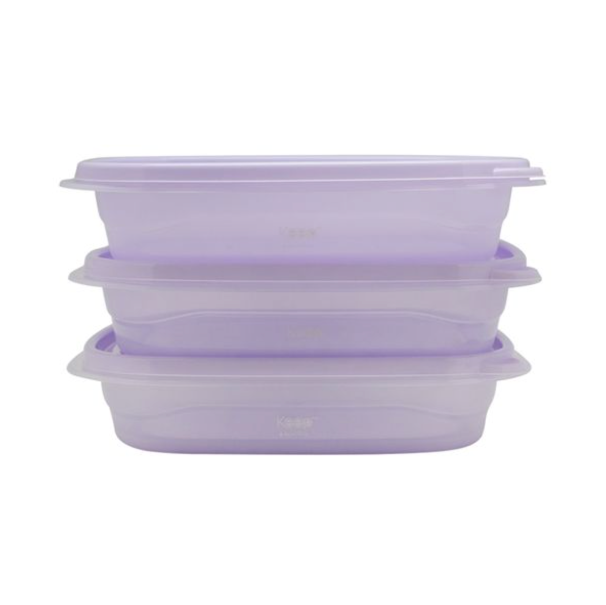 Hermeticos Apilables Pp 3 Pcs 670 Ml Keep