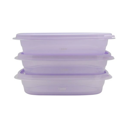 Hermeticos Apilables Pp 3 Pcs 670 Ml Keep