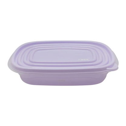 Hermeticos Apilables Pp 3 Pcs 670 Ml Keep