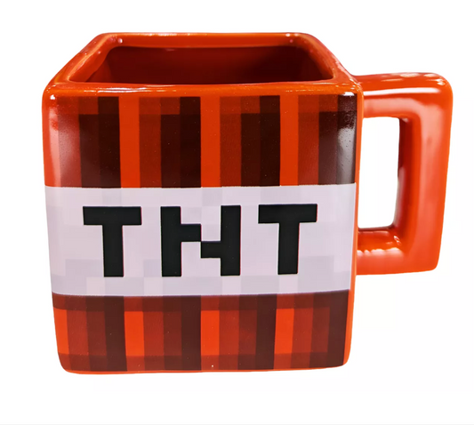 Tazon Ceramica 3D Minecraf 320ml TNT