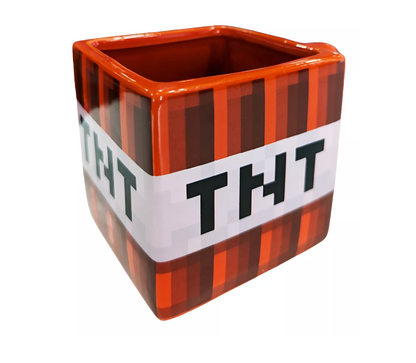Tazon Ceramica 3D Minecraf 320ml TNT