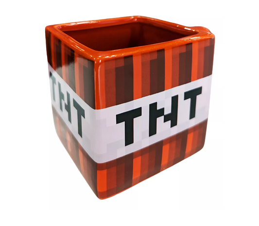 Tazon Ceramica 3D Minecraf 320ml TNT
