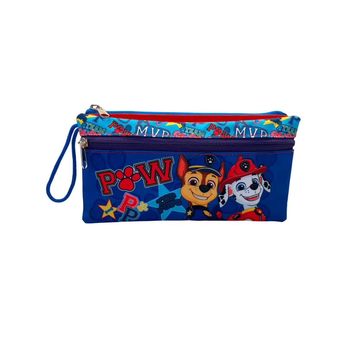 Estuche Doble Cierre Paw Patrol Boy Azul