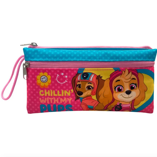 Estuche Doble Cierre Paw Patrol Girl