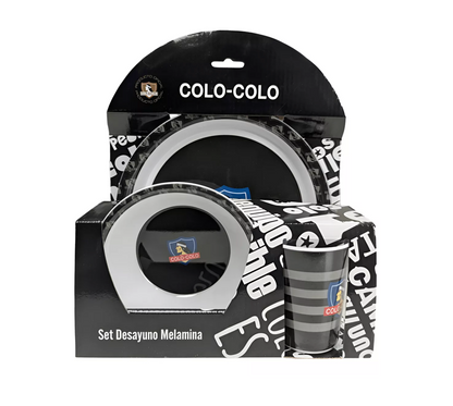 Set Desayuno Melamina Colo Colo