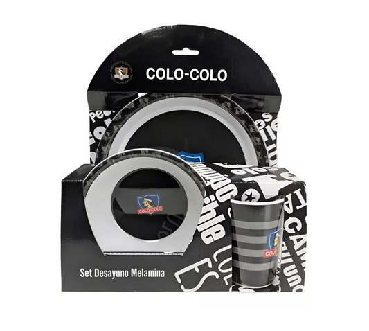 Set Desayuno Melamina Colo Colo