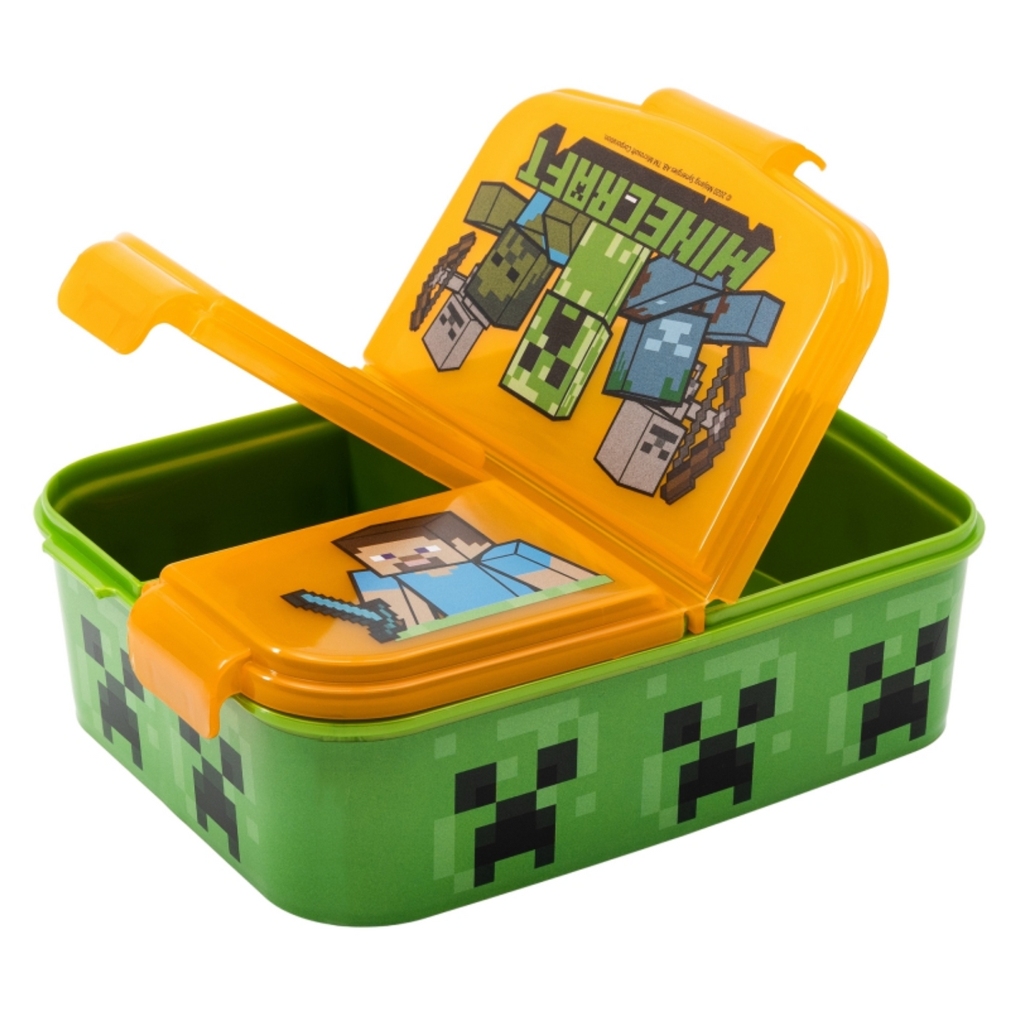 Contenedor Sandwich Multi Compartimientos Minecraft