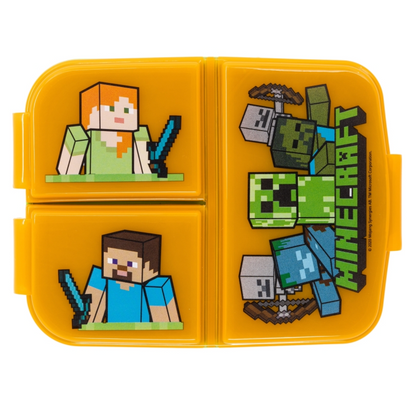 Contenedor Sandwich Multi Compartimientos Minecraft
