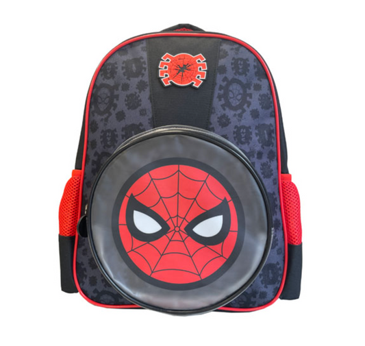 Mochila Spiderman Bolsillo Redondo