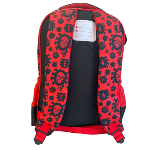 Mochila Spiderman Bolsillo Redondo