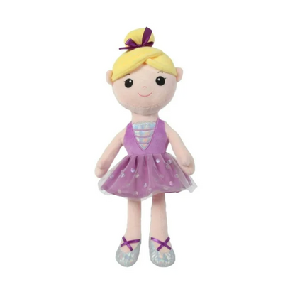 Muñeca Bailarina 40cm Lila