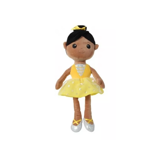 Muñeca Bailarina 40cm Amarillo