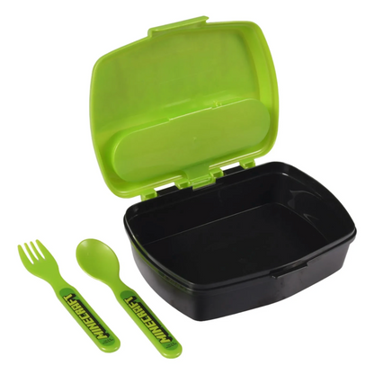 Portasandwich con Cubiertos Minecraft