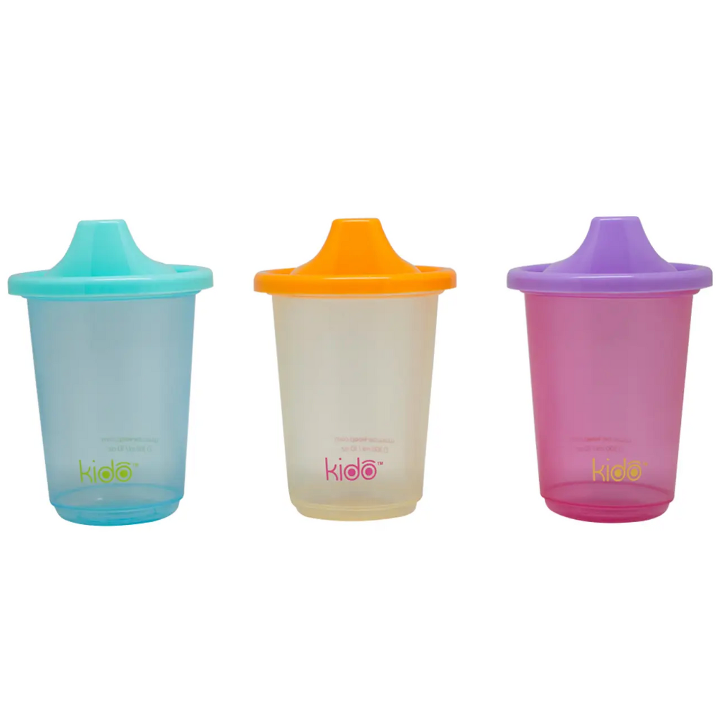 Set 3 Vasos Reusables Cups Keep Kido