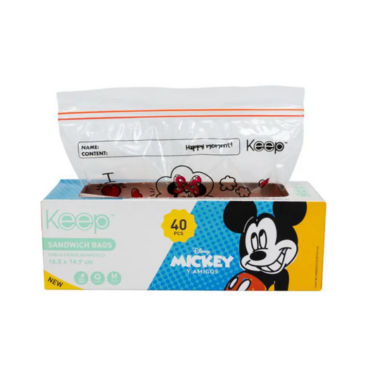 Bolsa Sandwich Minnie 40 Unidades