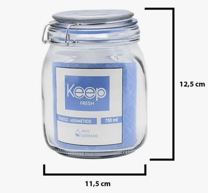 Frasco Hermetico 750ml