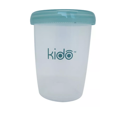 x Mayor Set 4 Vasos PP De Almacenamiento 180ml Kido