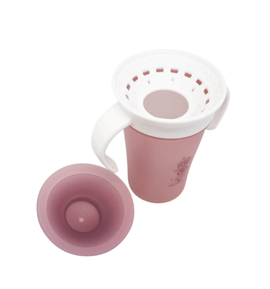 Vaso Antiderrame 280ml con Asas Kido