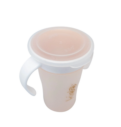 Vaso Antiderrame 280ml con Asas Kido