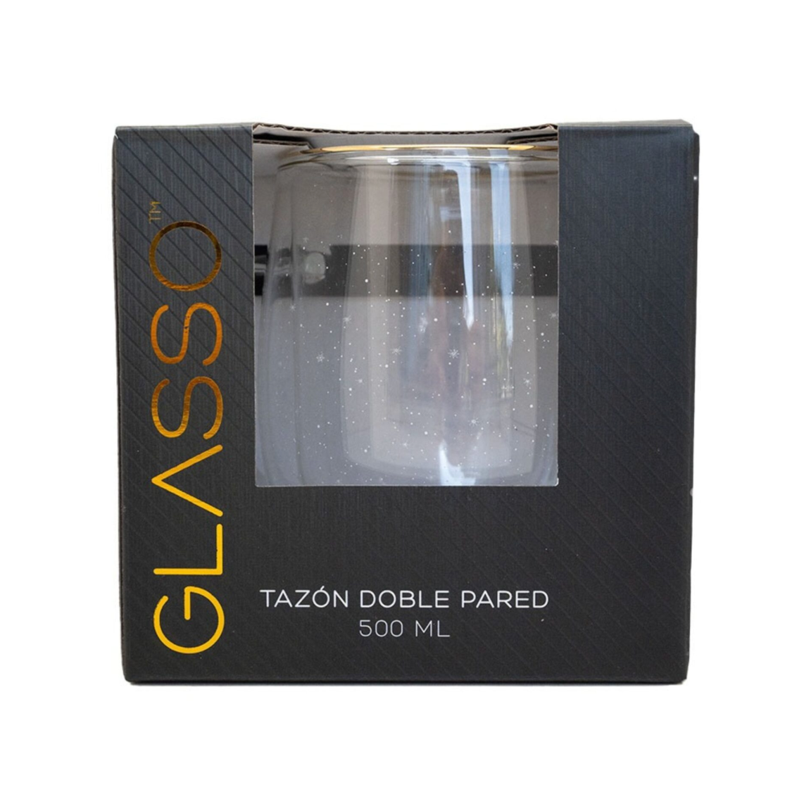 x Mayor Tazón Doble Pared 500 Ml Stars Glasso