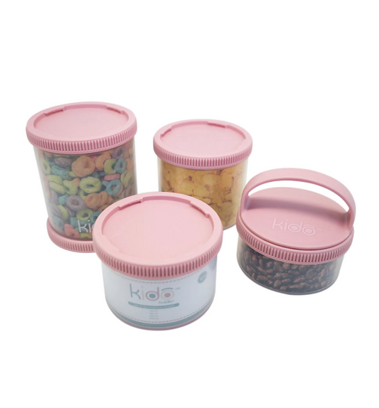 Set 4 Herméticos Snack Kido Toddler