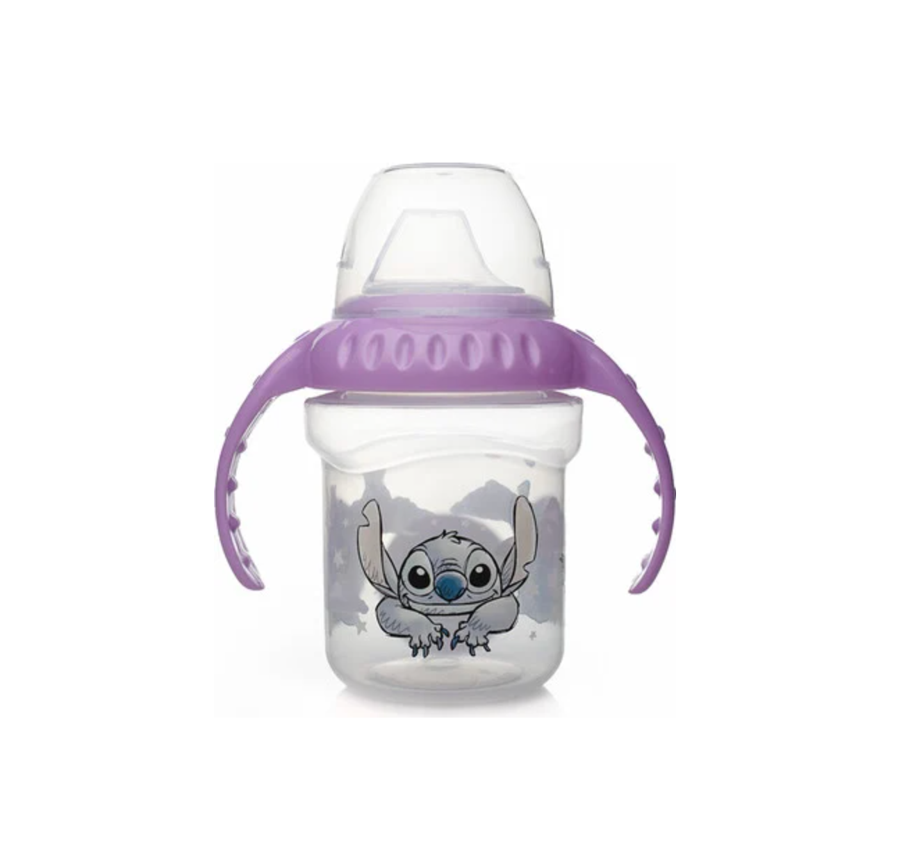 Vaso De Entrenamiento Con Asas Y Boquilla De Silicona 250ml Stitch