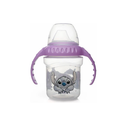 Vaso De Entrenamiento Con Asas Y Boquilla De Silicona 250ml Stitch