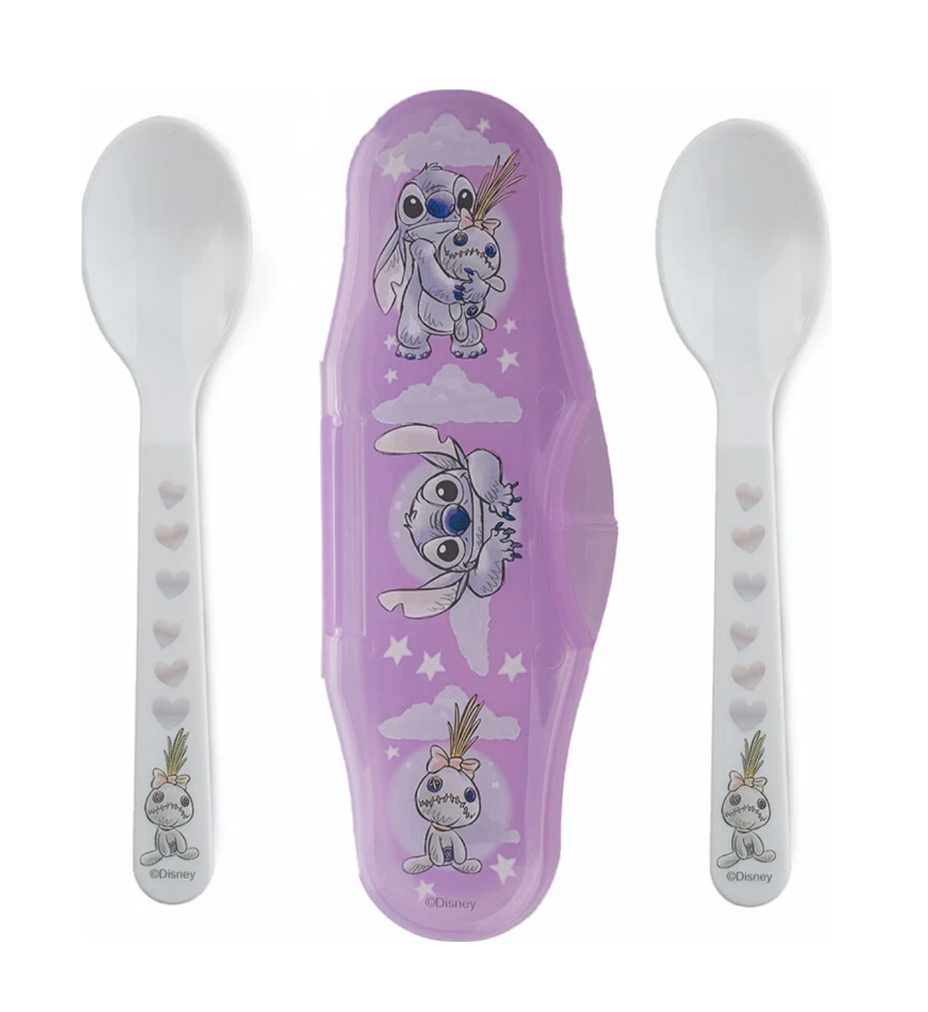 Set De Cubiertos Con Caja De Viajes Stitch