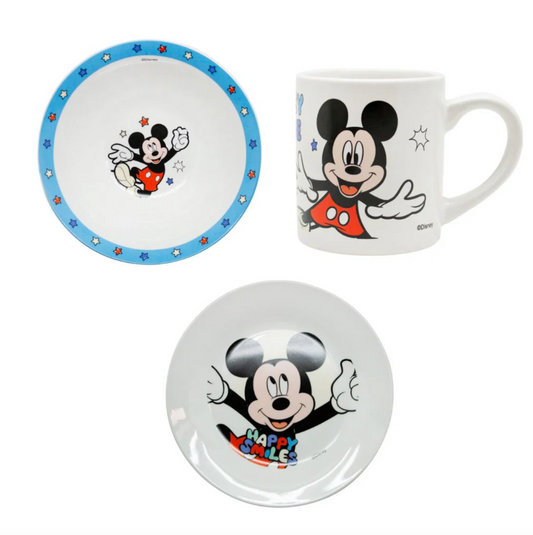 Set Desayuno 3pcs Mickey Mouse