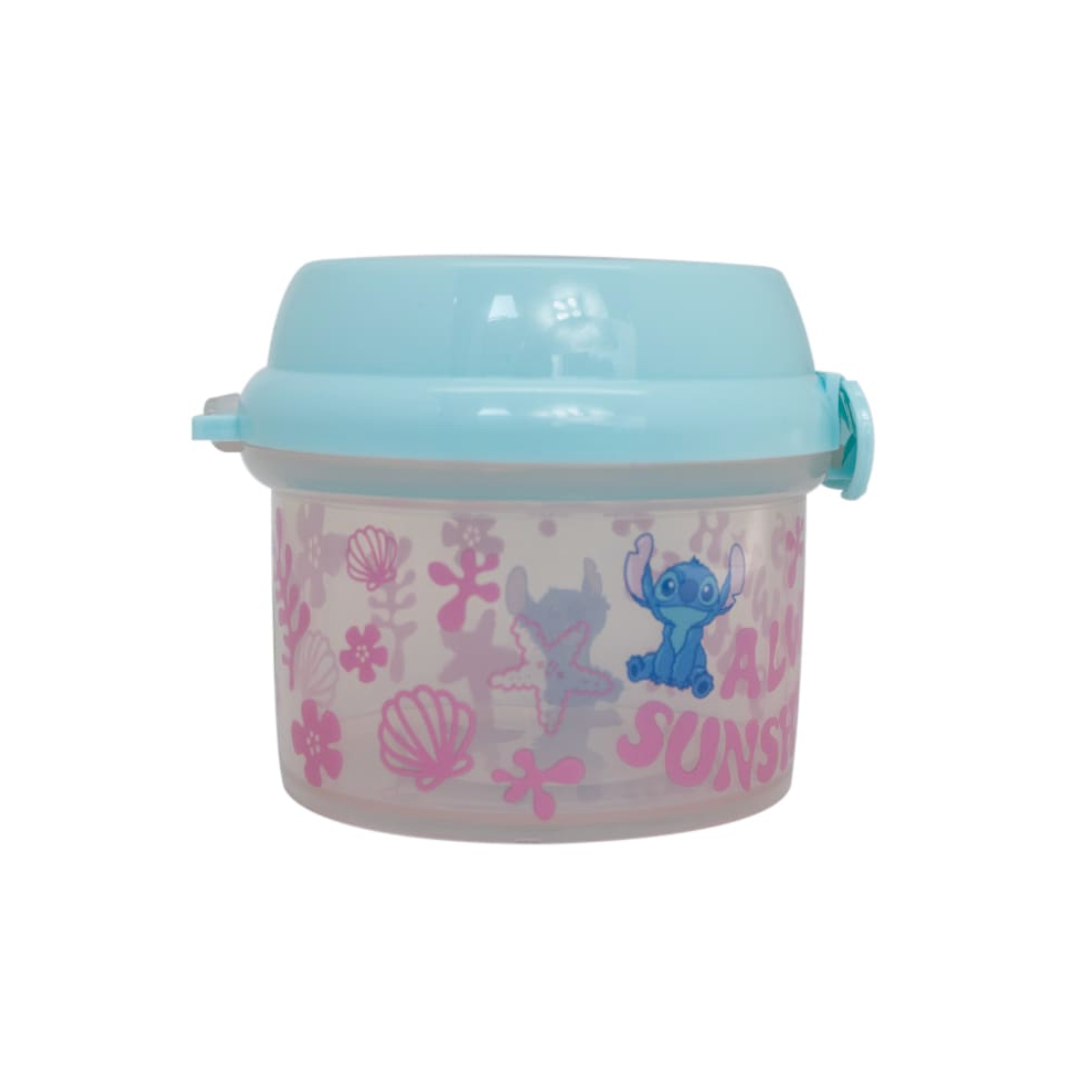 Porta Snack 280ml Stitch Vibes