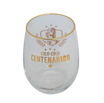 Set Dos Vasos Centenario Colo Colo